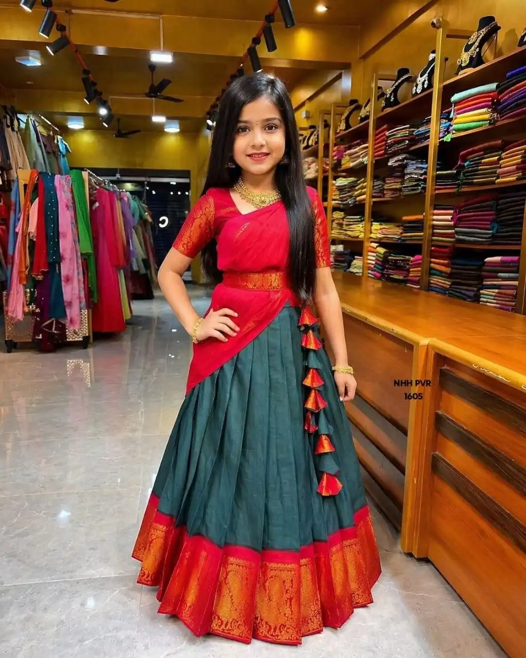 Ruby Royale Heritage Kids Lehenga Choli